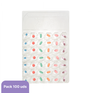 Blister pastillero SPD  - Pack 100 uds.